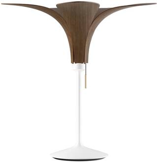 UMAGE Jazz tafellamp donker eiken, voet wit Donkere eik, wit