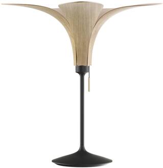 UMAGE Jazz tafellamp licht eiken, zwarte voet
