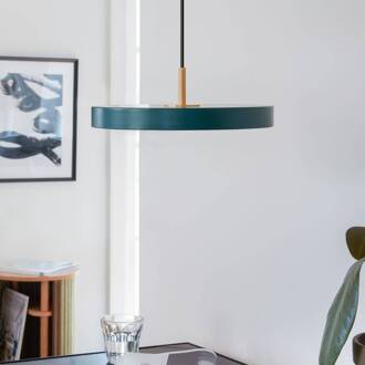 UMAGE LED hanglamp Asteria Medium, groen/messing, Ø 43 cm