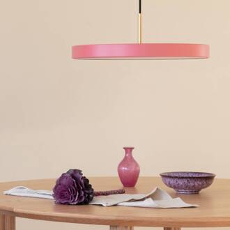 UMAGE LED hanglamp Asteria Medium, rosé/messing, Ø 43 cm roos
