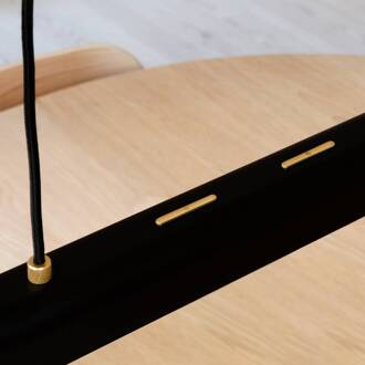 UMAGE LED hanglamp Hazel Branch, zwart/messing, 100 cm zwart, messing