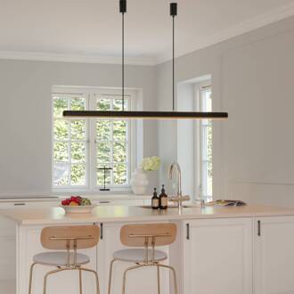 UMAGE LED hanglamp Hazel Branch, zwart/messing, 150 cm zwart, messing