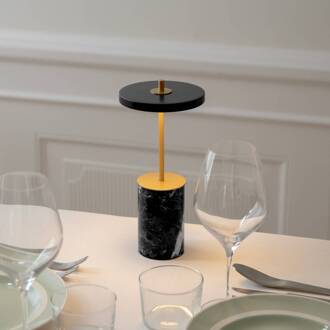 UMAGE LED oplaadbare tafellamp Asteria Move Mini zwart 26cm IP44 zwart, messing