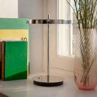 UMAGE LED tafellamp Asteria Move, gepolijst staal, 31 cm