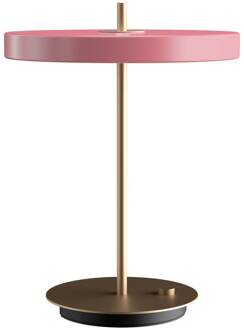 UMAGE LED tafellamp Asteria Table, USB, rosé/messing roos, messing