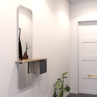 UMAGE One more look - naturel houten base paars