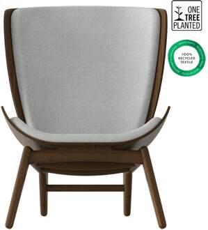 UMAGE The Reader houten fauteuil donker eiken - Sterling Grijs