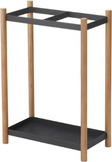 Umbrella Stand - Plain - black Zwart