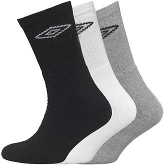 Umbro 3-Pack Herensokken Veelkleurig Schoenvoering - EU 43 - 46