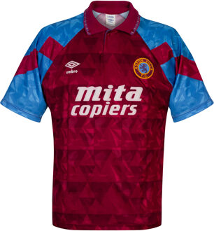Umbro Aston Villa Shirt Thuis 1990-1992 - Maat M