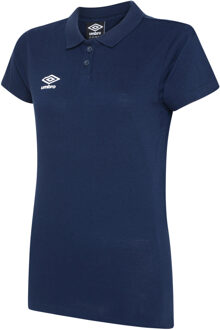 Umbro Dames/Dames Club Essential Poloshirt (Donker marine/wit) Navy - EU 42 / UK 14