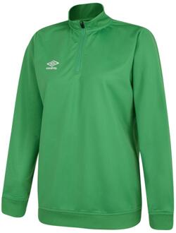 Umbro Dames/Dames Club Essential Sweatshirt met halve rits (Smaragd) - maat XL