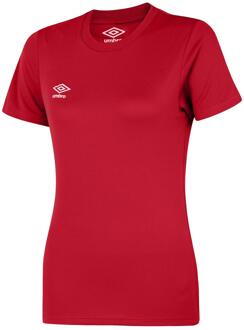 Umbro Dames/Dames Club Jersey (Vermiljoen) Rood