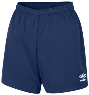 Umbro Dames/Dames Club Logo Shorts (Marine) Navy