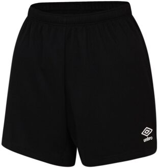 Umbro Dames/Dames Club Logo Shorts (Zwart)