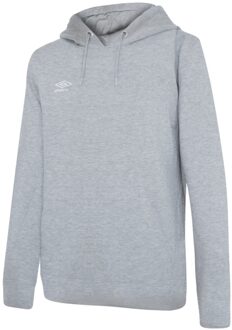 Umbro Dames/Dames Club Vrije Tijd Hoodie (Grijs gemêleerd/wit) - maat S Lichtgrijs
