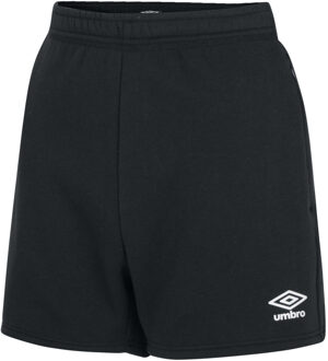 Umbro Dames/Dames Club Vrijetijdsshort (Zwart/Wit) - 2XL