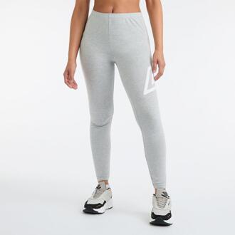 Umbro Dames/Dames Core Legging met Hoge Taille (Grijs gemêleerd/wit) Lichtgrijs