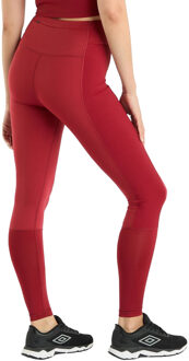 Umbro Dames/Dames Pro 7/8 Trainingslegging (Zongedroogde tomaat) Rood