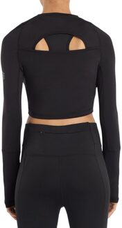 Umbro Dames/Dames Pro Training Crop Top met lange mouwen (Zwart) - EU 40 / UK 12