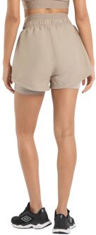 Umbro Dames/Dames Pro Training Shorts (Maansteen) Taupe - EU 44 / UK 16