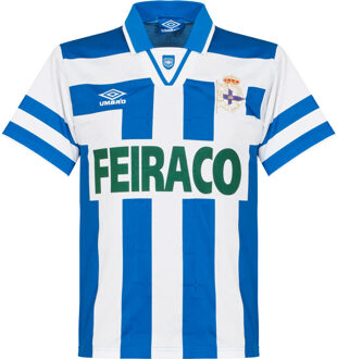 Umbro Deportivo La Coruna Shirt Thuis 1992-1994 - maat S