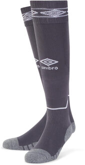 Umbro Diamanten voetbalsokken (Koolstof/Wit) Donkergrijs