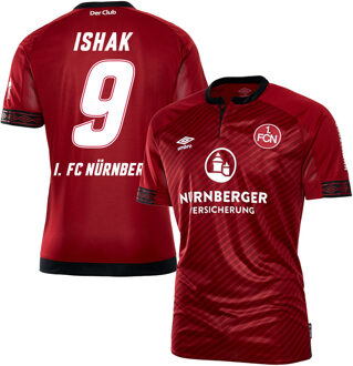 Umbro FC Nürnberg Shirt Thuis 2018-2019 + Ishak 9 (Fan Style)