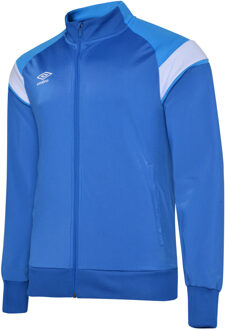 Umbro Gebreide jas voor kinderen (Koningsblauw/Ibiza Blauw/Briljant Wit) - 7-8J / 122-128cm