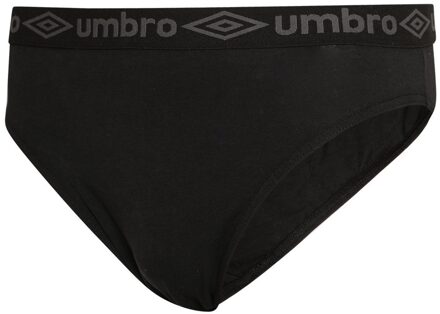 Umbro Gewone herenslip (pak van 3) (Zwart) - XL