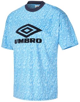 Umbro Graffiti Heren Blauw T-Shirt - L