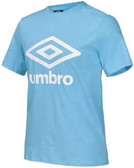 Umbro Groot Logo Heren Hemelsblauw T-Shirt