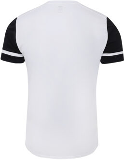 Umbro Heren Cavelle Jersey T-Shirt (Briljant wit/zwart) - maat S
