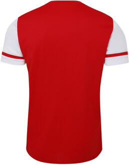 Umbro Heren Cavelle Jersey T-Shirt (Vermiljoen/Briljant Wit) Rood - S