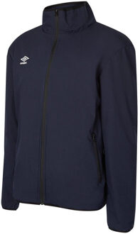 Umbro Heren Club Essential Bonded Jacket (Donker marine/wit) - maat L Veelkleurig