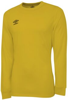 Umbro Heren Club Jersey met lange mouwen (Geel) - maat