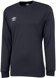 Umbro Heren Club Jersey met lange mouwen (Koolstof/Wit) Donkergrijs - XL