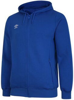 Umbro Heren Club Leisure Hoodie (Koningsblauw/Wit) - maat 3XL Navy/blauw