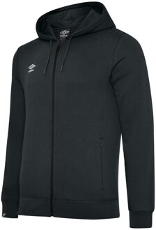 Umbro Heren Club Leisure Hoodie (Zwart/Wit) - maat 3XL