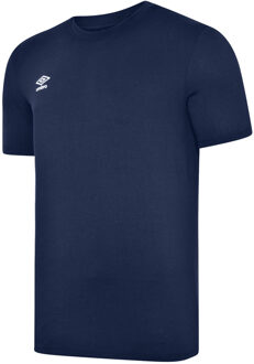Umbro Heren Club Leisure T-Shirt (Marine / Wit) Navy - 2XL
