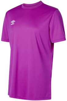 Umbro Heren Club Trui met korte mouwen (Paarse cactus) - S