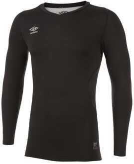 Umbro Heren Elite V Neck Base Layer Top (Zwart) - 4XL
