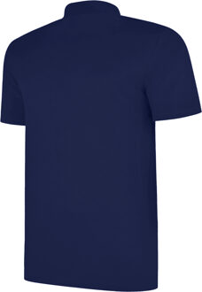 Umbro Heren Essential Poloshirt (Donker marine/wit) - maat Navy/blauw