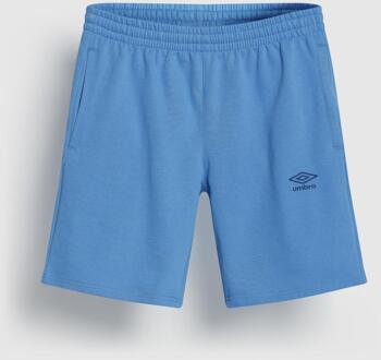 Umbro Heren Fleece Logo Casual Shorts (Azuurblauw)