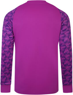 Umbro Heren Flux keepershirt met lange mouwen (Paarse cactus/Elektrisch paars/wit)