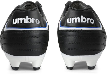 Umbro Heren Speciali Eternal Club Fg Voetbalschoenen (Zwart/Wit/Loyaal Blauw) Zwart en Gebroken Wit - EU 40.5 / UK 7