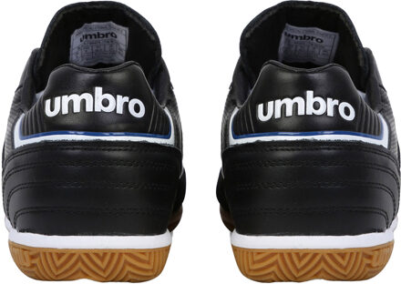 Umbro Heren Speciali Eternal Team Nt Leather Trainers (Zwart/Wit/Loyaal Blauw) Zwart en Gebroken Wit - EU 46 / UK 11