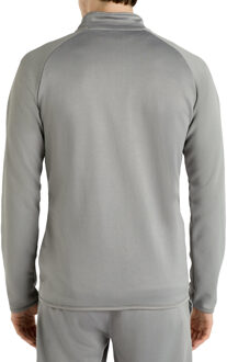 Umbro Heren Sportswear Sweatshirt met Kwart Ritssluiting (Griffin) Lichtgrijs