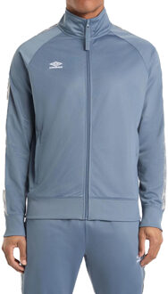 Umbro Heren Taped Track Jacket (Blauwe luchtspiegeling)