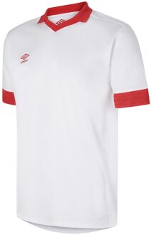 Umbro Heren Tempest Jersey (Wit/Vermiljoen) Veelkleurig - 2XL